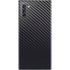 Black Carbon Fiber Specialty Texture Material Galaxy Note 10 Skin