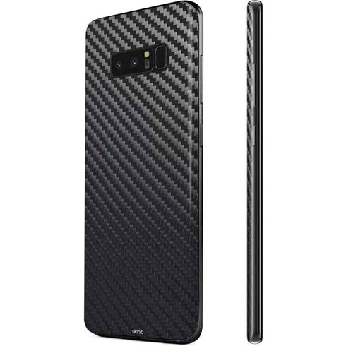 Black Carbon Fiber Specialty Texture Material Galaxy Note 8 Skin