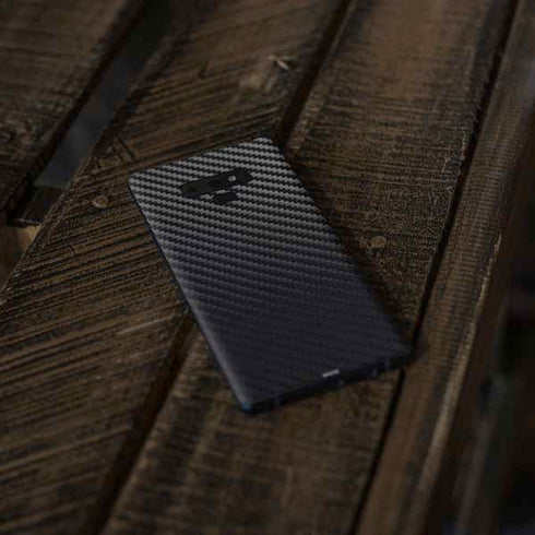 Black Carbon Fiber Specialty Texture Material Galaxy Note 9 Skin