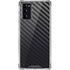 Black Carbon Fiber Specialty Texture Material Galaxy Note20 5G Clear Case