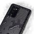 Black Carbon Fiber Specialty Texture Material Galaxy Note20 5G Waterproof Case
