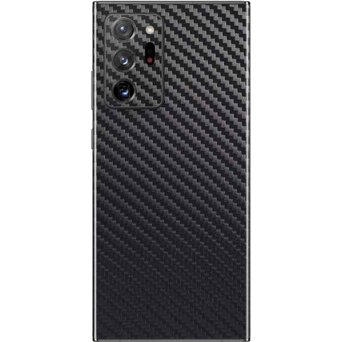 Black Carbon Fiber Specialty Texture Material Galaxy Note20 Ultra 5G Skin