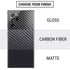 Black Carbon Fiber Specialty Texture Material Galaxy Note20 Ultra 5G Skin