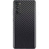 Black Carbon Fiber Specialty Texture Material Galaxy S20 Fan Edition Skin