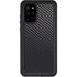 Black Carbon Fiber Specialty Texture Material Galaxy S20 Plus Waterproof Case