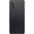 Black Carbon Fiber Specialty Texture Material Galaxy S20 Skin