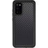 Black Carbon Fiber Specialty Texture Material Galaxy S20 Waterproof Case