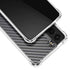 Black Carbon Fiber Specialty Texture Material Galaxy S21 5G Clear Case