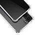 Black Carbon Fiber Specialty Texture Material Galaxy S21 Plus 5G Clear Case