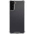 Black Carbon Fiber Specialty Texture Material Galaxy S22 Plus Clear Case