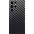 Black Carbon Fiber Specialty Texture Material Galaxy S23 Ultra Skin