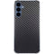Black Carbon Fiber Specialty Texture Material Galaxy S24 Clear Case