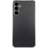 Black Carbon Fiber Specialty Texture Material Galaxy S24 Plus Clear Case