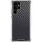 Black Carbon Fiber Specialty Texture Material Galaxy S24 Ultra Clear Case