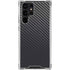 Black Carbon Fiber Specialty Texture Material Galaxy S24 Ultra Clear Case