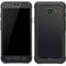 Black Carbon Fiber Specialty Texture Material Galaxy S7 Active Skin