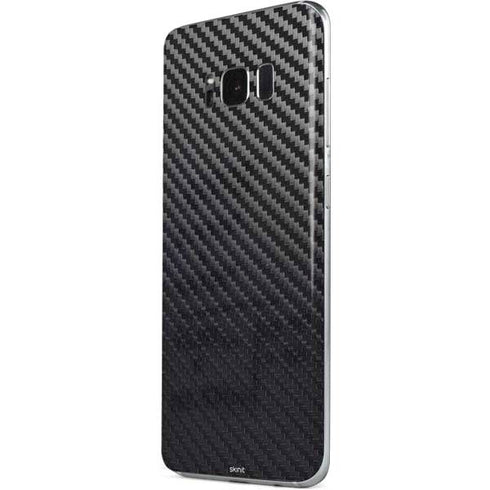 Black Carbon Fiber Specialty Texture Material Galaxy S8 Skin
