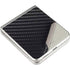 Black Carbon Fiber Specialty Texture Material Galaxy Z Flip3 5G Skin