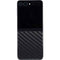 Black Carbon Fiber Specialty Texture Material Galaxy Z Flip5 5G Skin