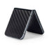 Black Carbon Fiber Specialty Texture Material Galaxy Z Flip5 5G Skin