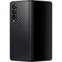 Black Carbon Fiber Specialty Texture Material Galaxy Z Fold3 5G Skin