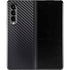 Black Carbon Fiber Specialty Texture Material Galaxy Z Fold3 5G Skin