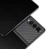 Black Carbon Fiber Specialty Texture Material Galaxy Z Fold3 5G Skin