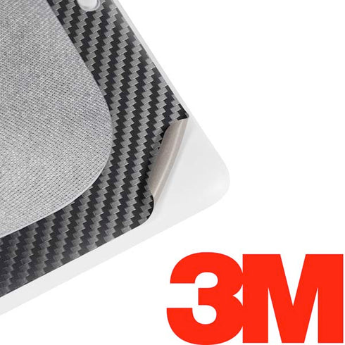 Black Carbon Fiber Specialty Texture Material Google Home Hub Skin