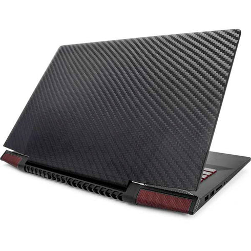 Black Carbon Fiber Specialty Texture Material Lenovo IdeaPad Skin