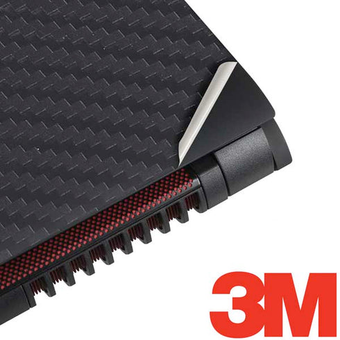 Black Carbon Fiber Specialty Texture Material Dell Inspiron Skin