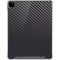 Black Carbon Fiber Specialty Texture Material iPad Pro 12.9in (2020) Clear Case