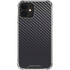 Black Carbon Fiber Specialty Texture Material iPhone 12 Clear Case
