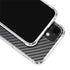 Black Carbon Fiber Specialty Texture Material iPhone 12 Clear Case