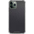 Black Carbon Fiber Specialty Texture Material iPhone 12 Pro Clear Case