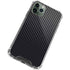 Black Carbon Fiber Specialty Texture Material iPhone 12 Pro Clear Case