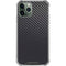 Black Carbon Fiber Specialty Texture Material iPhone 12 Pro Max Clear Case