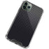 Black Carbon Fiber Specialty Texture Material iPhone 12 Pro Max Clear Case