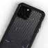 Black Carbon Fiber Specialty Texture Material iPhone 12 Pro Waterproof Case