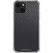 Black Carbon Fiber Specialty Texture Material iPhone 13 Mini Clear Case