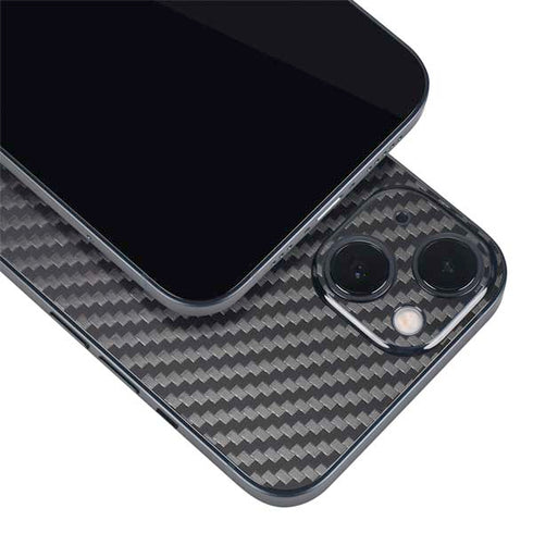 Black Carbon Fiber Specialty Texture Material iPhone 13 Mini Skin