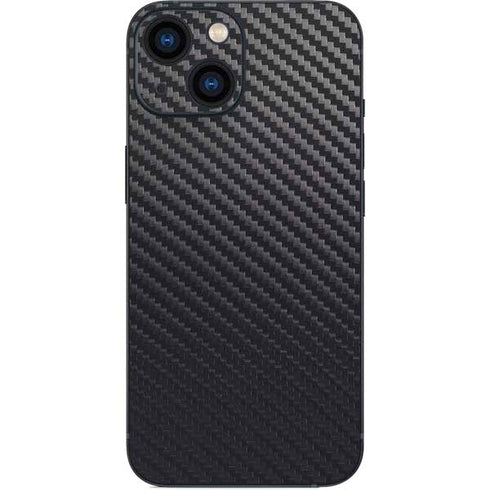 Black Carbon Fiber Specialty Texture Material iPhone 13 Mini Skin