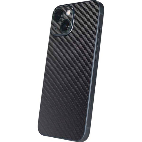 Black Carbon Fiber Specialty Texture Material iPhone 13 Mini Skin
