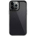Black Carbon Fiber Specialty Texture Material iPhone 13 Pro Cargo Case