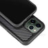 Black Carbon Fiber Specialty Texture Material iPhone 13 Pro Cargo Case