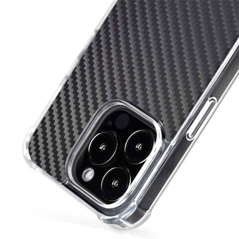 Black Carbon Fiber Specialty Texture Material iPhone 13 Pro Max MagSafe Case