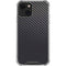Black Carbon Fiber Specialty Texture Material iPhone 14 Plus Clear Case