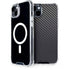 Black Carbon Fiber Specialty Texture Material iPhone 14 Plus MagSafe Case