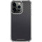 Black Carbon Fiber Specialty Texture Material iPhone 14 Pro Clear Case