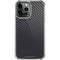 Black Carbon Fiber Specialty Texture Material iPhone 14 Pro Max Clear Case