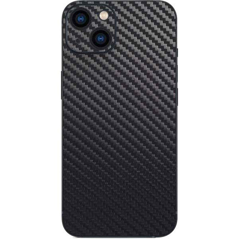 Black Carbon Fiber Specialty Texture Material iPhone 14 Skin